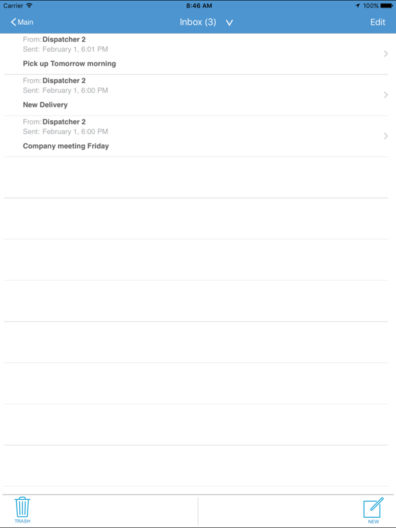 Encore - Mobile Workforce iPad screenshot