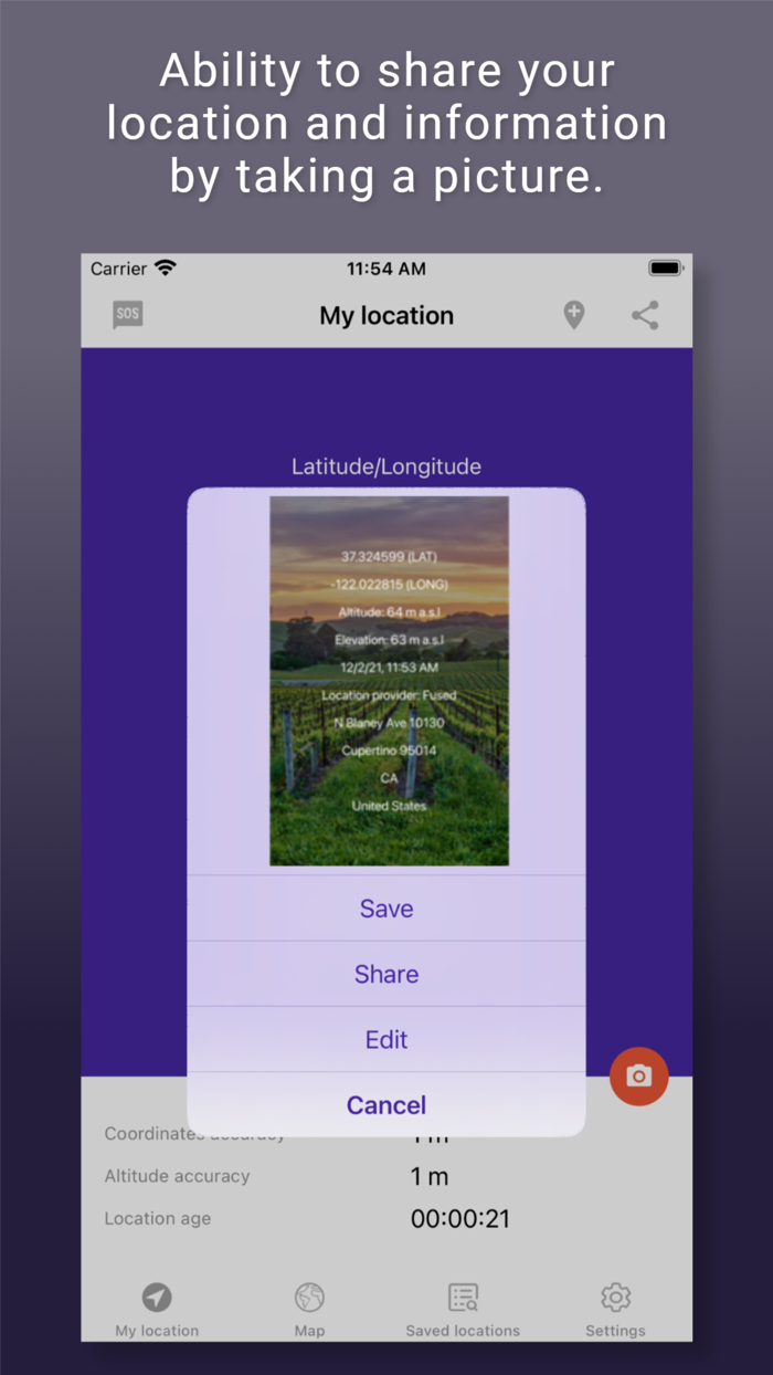 My Altitude and Elevation GPS