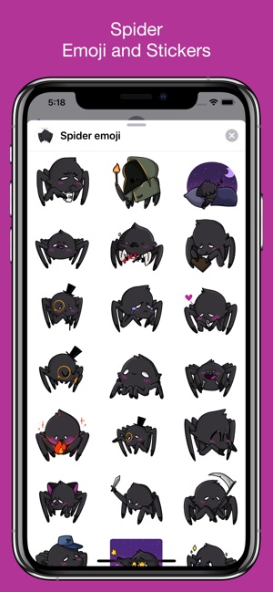 Spider - Emoji and Stickers(圖1)-速報App