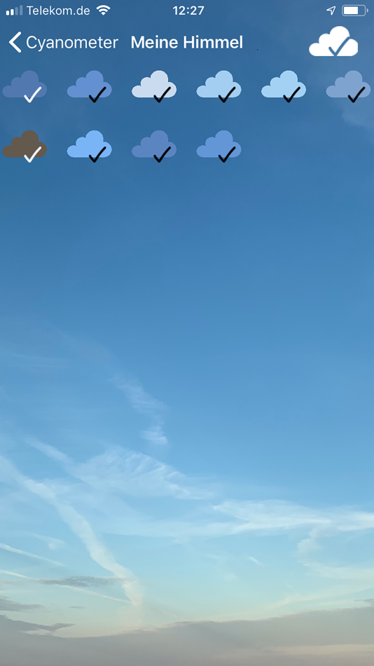 #5. Cyanometer (iOS) 由: Jan-Hendrik von Kuick
