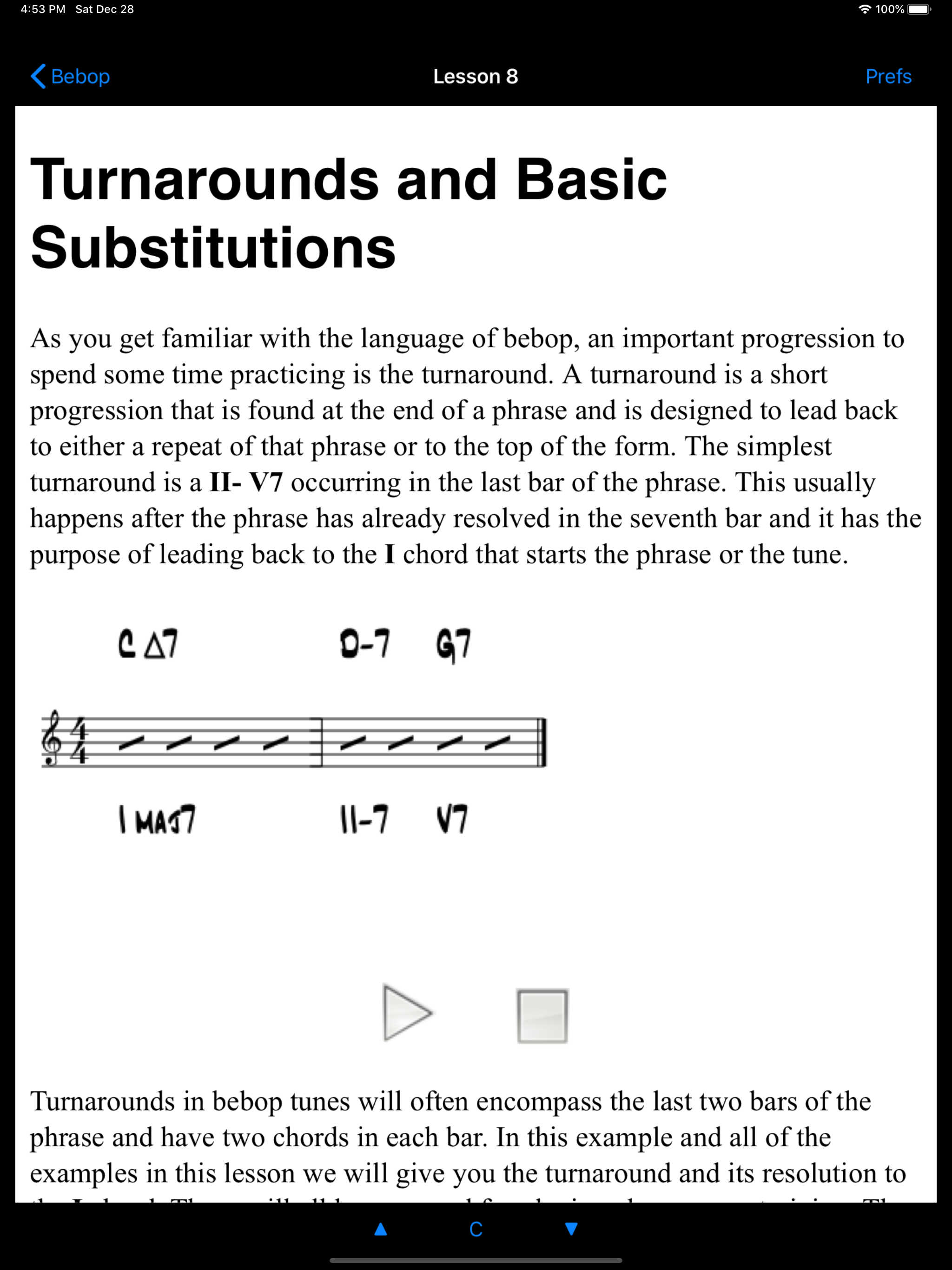 iImprov - Bebop screenshot 8