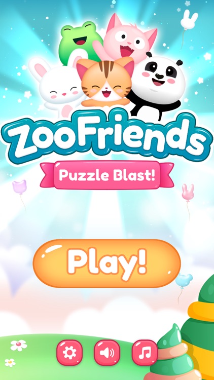 Zoo Friends Puzzle Blast screenshot-4