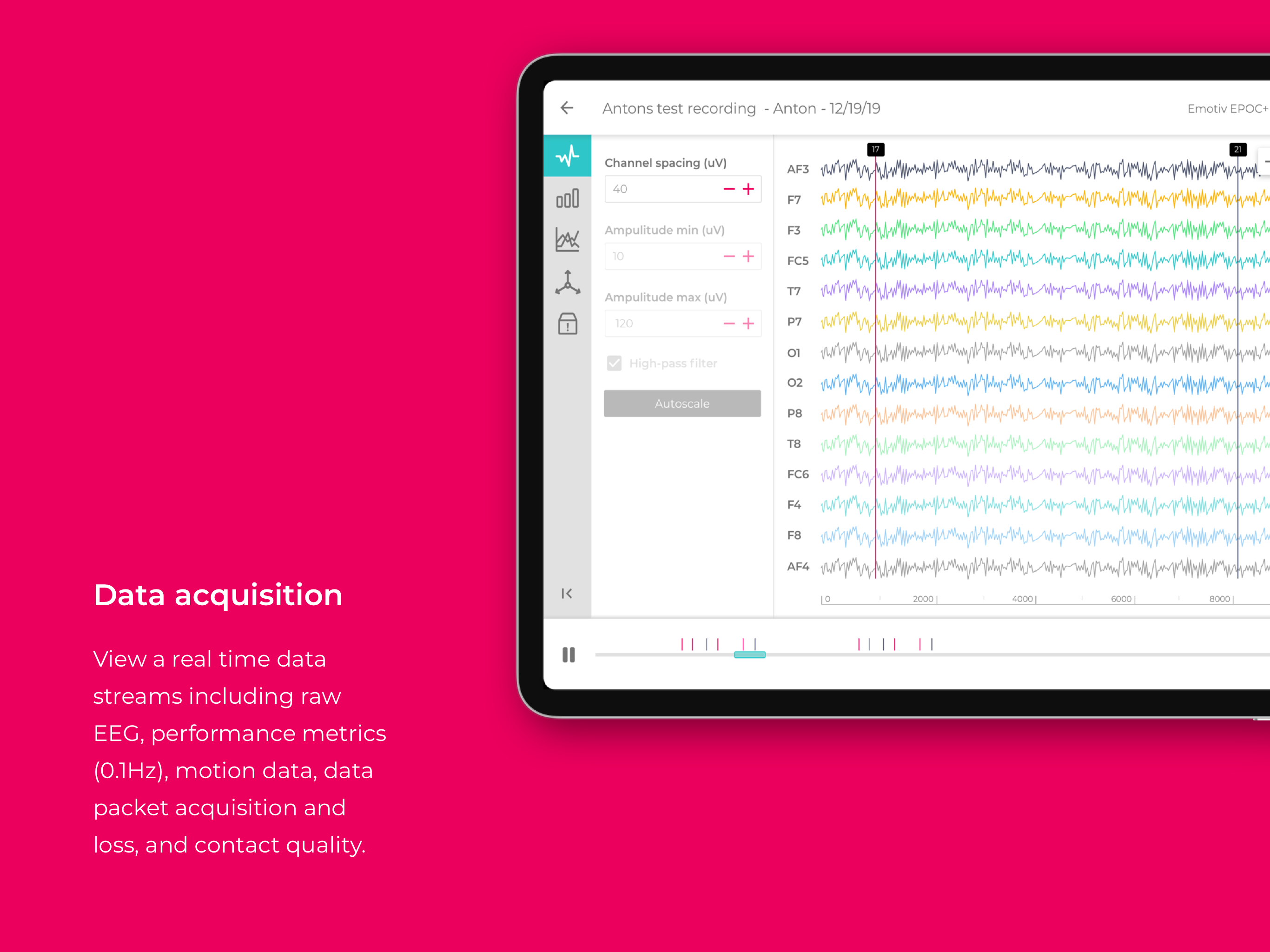 EmotivPRO screenshot 3