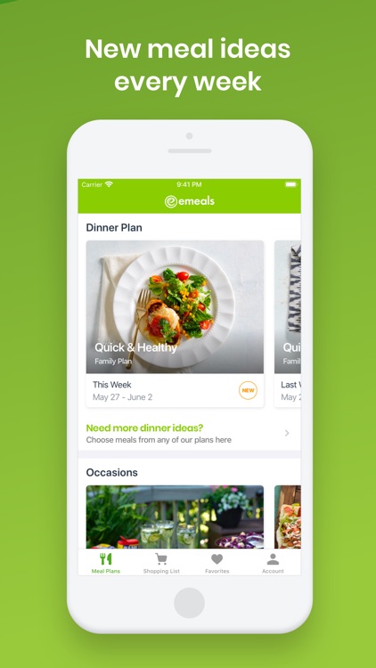 eMeals - Healthy Meal Plans screenshot-0