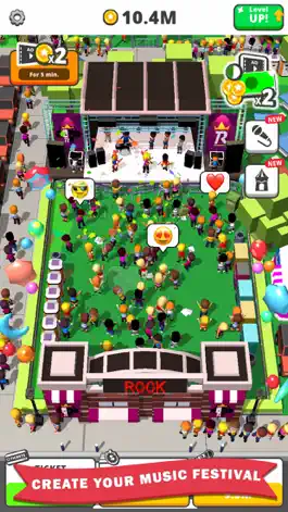 Game screenshot Idle Concert mod apk