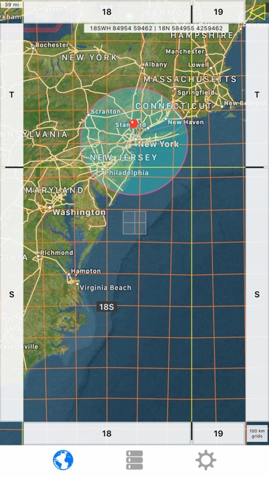 Radius on Map Full Version Screenshot