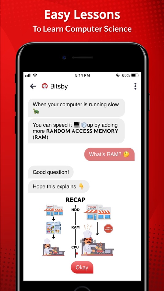 #2. Bitsby - GCSE CS Chatbot (iOS) 게시자: Planetbeyond