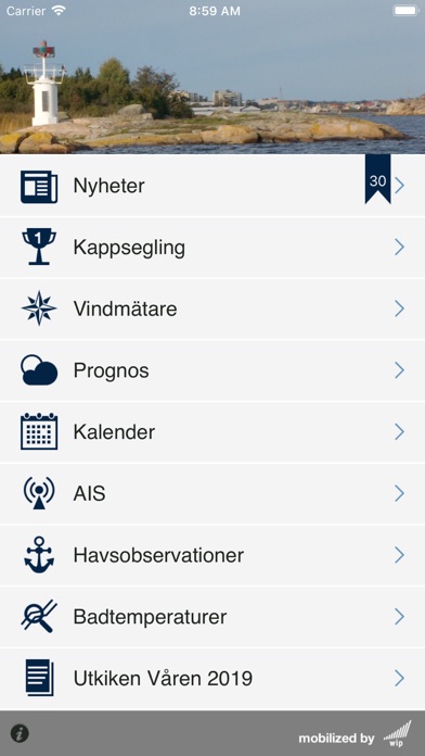 Screenshot #1 pour KSS - Karlskrona Segelsällskap