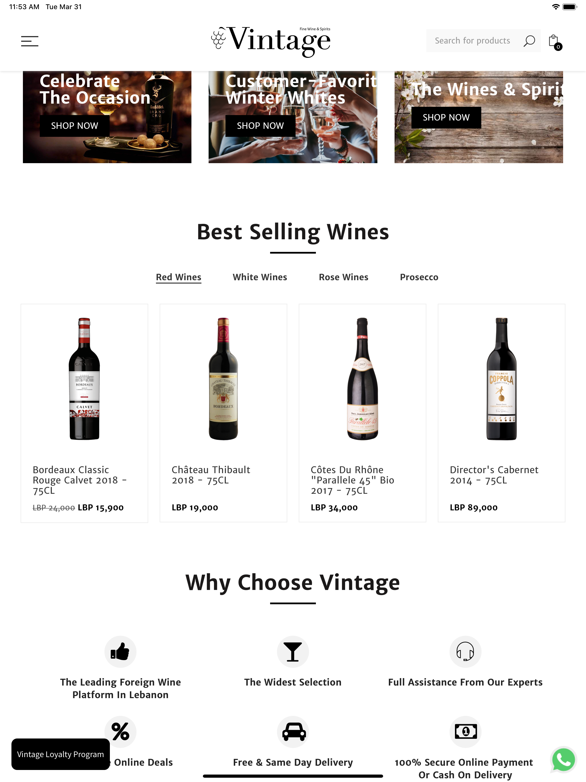 Vintage Wine & Spirits