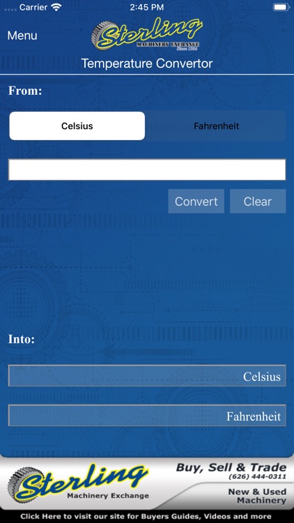 Sterling - Conversion Tools