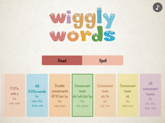 Screenshot #4 pour Wiggly Words: Phonics for kids