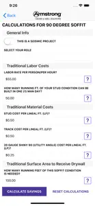 AWI Savings Calculator screenshot #2 for iPhone