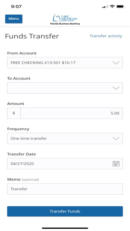 Lake Michigan CU Business Plus