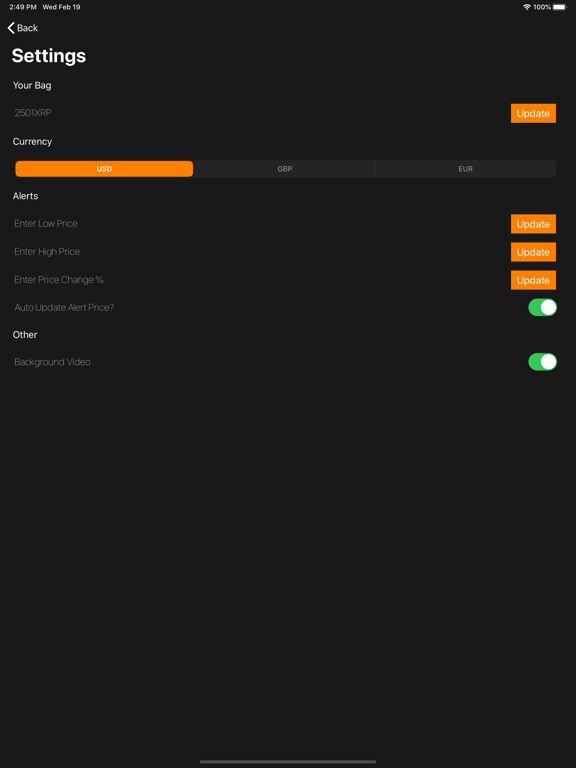 Screenshot #6 pour XRP Tracker