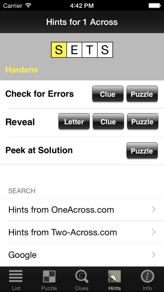 #4. Crosswords Classic (iOS) 由: Stand Alone, Inc.