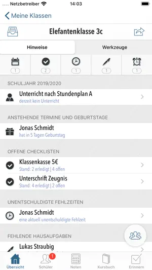 Meine Klassenmappe v5 screenshot 1
