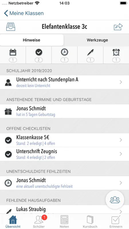 Meine Klassenmappe v5 screenshot 1 of 8