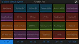VENUE | Function Pad screenshot 1