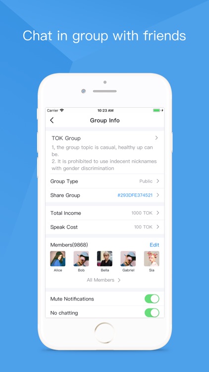Tok - Encrypted Messaging