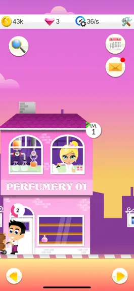 Game screenshot Perfumery Idle Tycoon apk