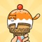 It is a simple game that stacks cute cat-shaped ice cream