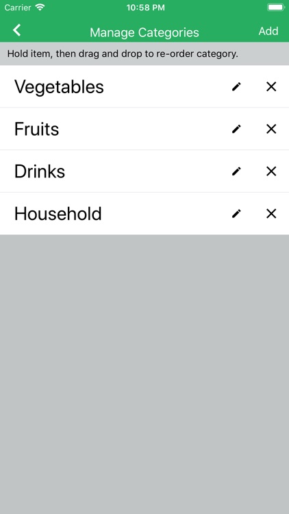 Out of - Grocery Shopping List screenshot-3