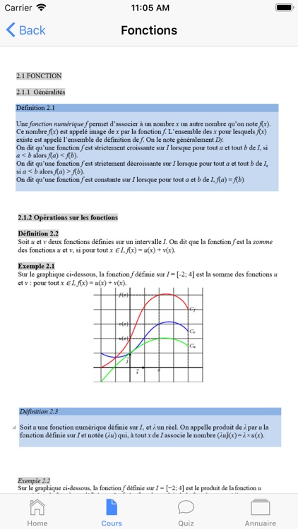 Maths Terminale ES