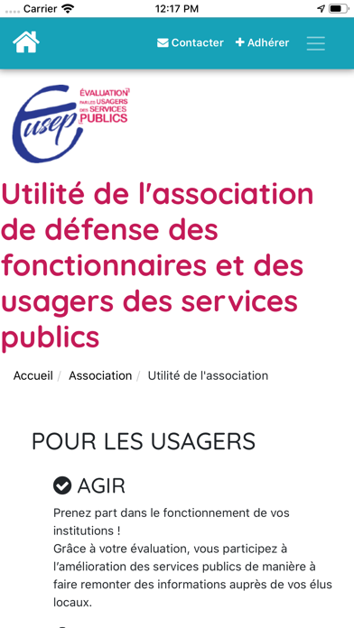 Screenshot #2 pour EUSEP FRANCE