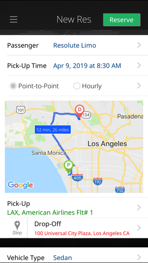Resolute Limo VIP Travel App(圖2)-速報App