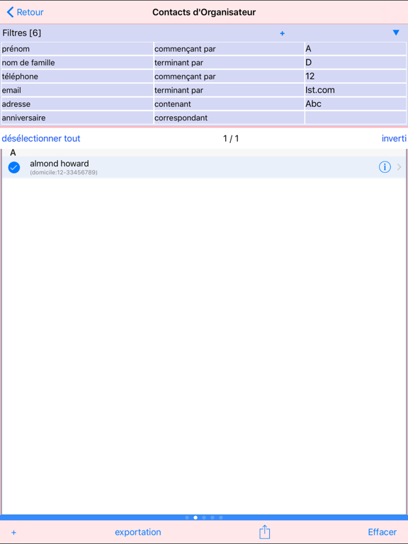Screenshot #5 pour Intégrée Multi-Contact Léger