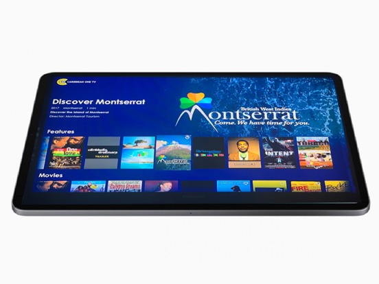 Caribbean One TV iPad screenshot 2 - Entertainment app