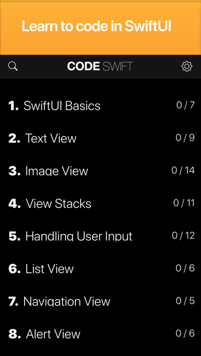 Screenshot #1 pour Learn SwiftUI
