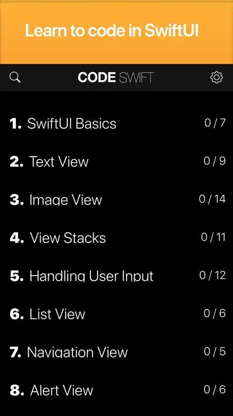 Learn SwiftUI