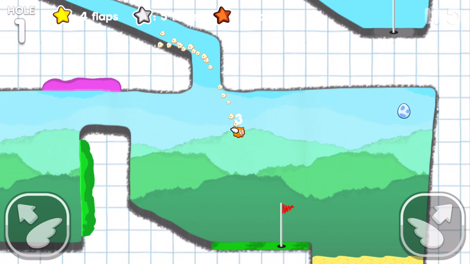 #4. Flappy Golf 2 (iOS) By: Noodlecake