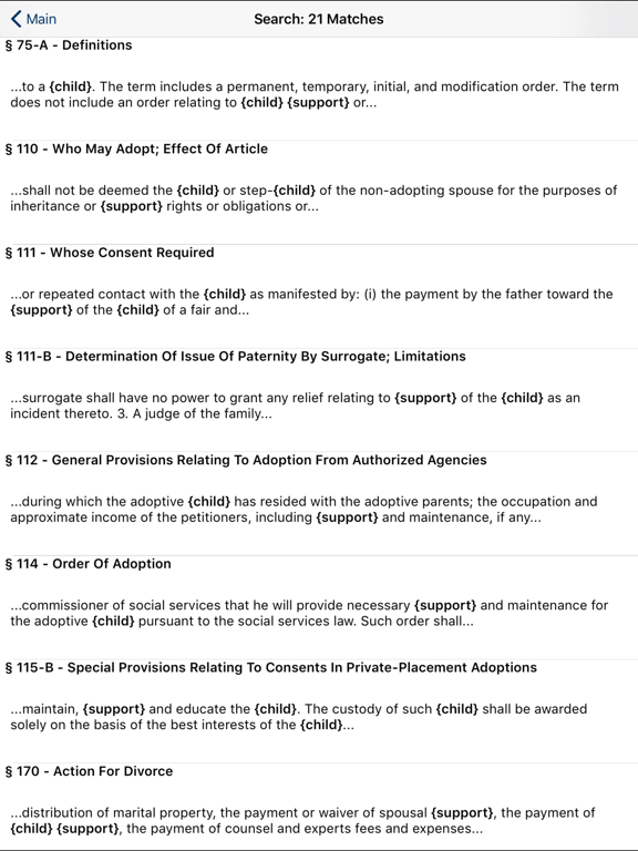 Screenshot #5 pour NY Domestic Relations Law 2025