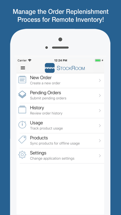 Screenshot #1 pour Innovo StockRoom