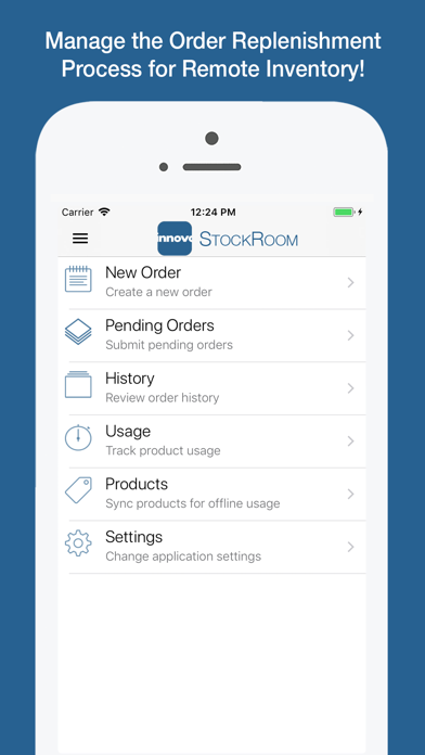 Innovo StockRoom Screenshot