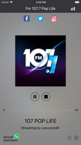 Fm 107.7 Pop Life screenshot