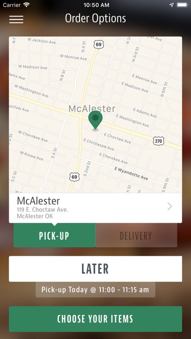 The Compass Wood-Fired Kitchen iPhone screenshot 2 - Food & Drink app