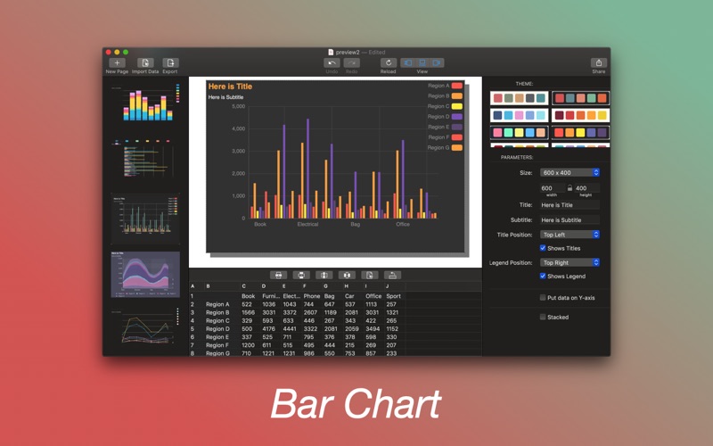 How to cancel & delete zcharts chart maker 1