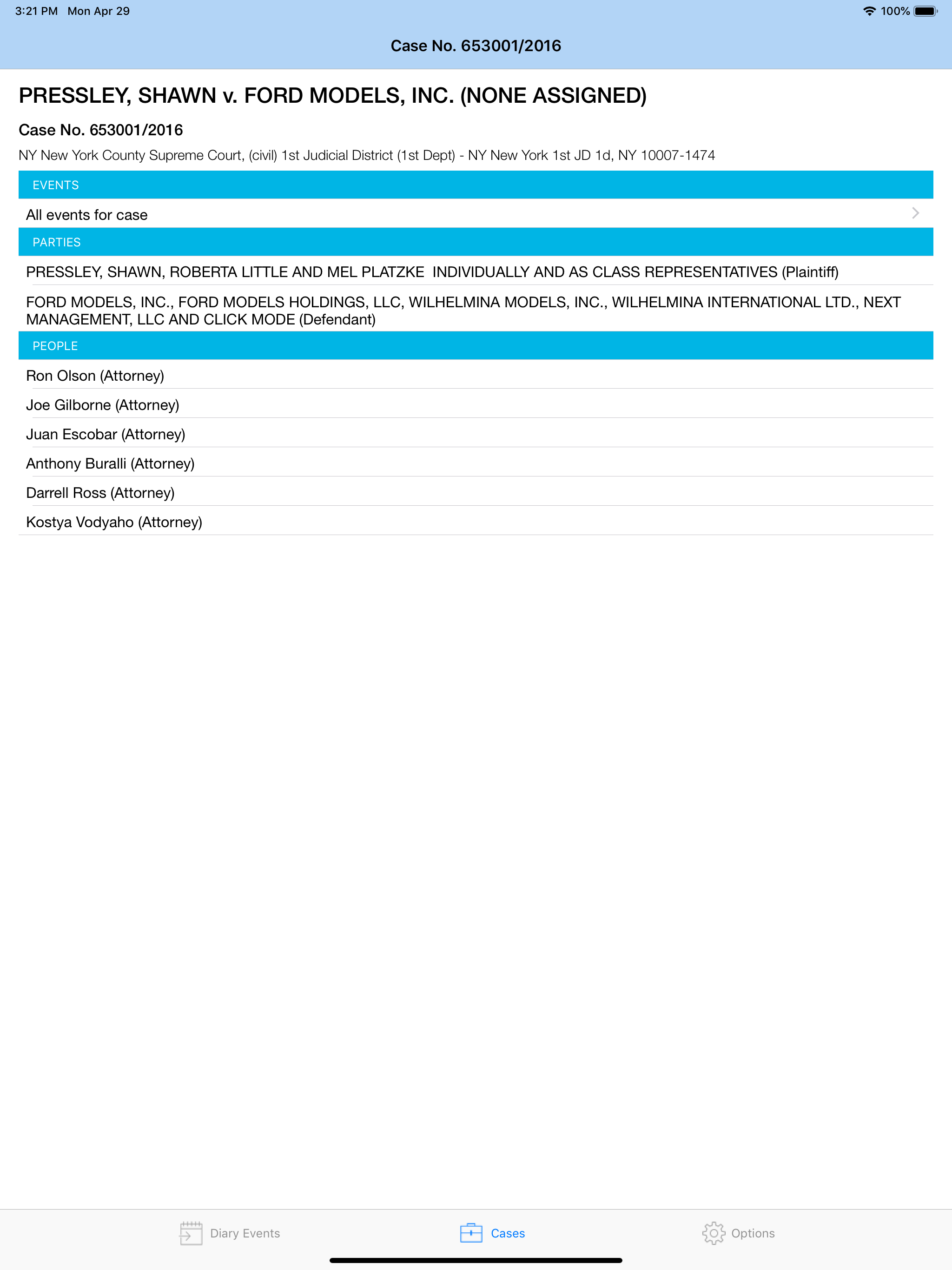 JuraLawyer screenshot 5