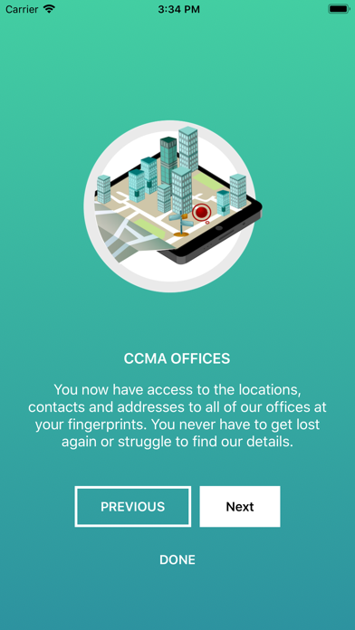 CCMAConnect iPhone screenshot 5
