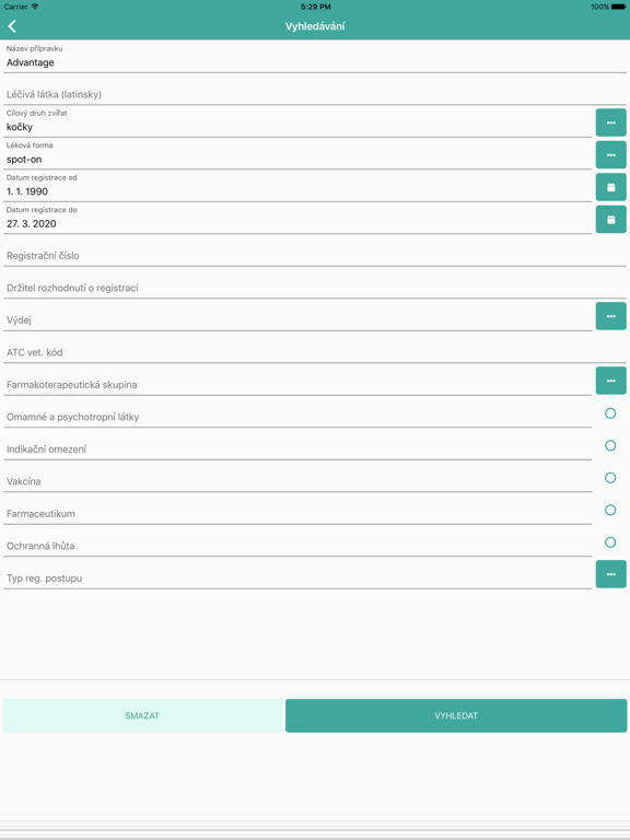 Screenshot #6 pour Veterinární léčivé přípravky