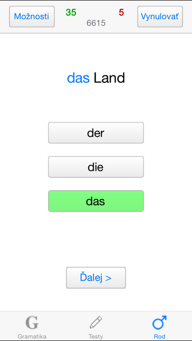 Nemecká gramatika Screenshot