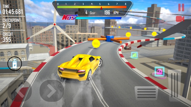 Race Car Mission City Driving
