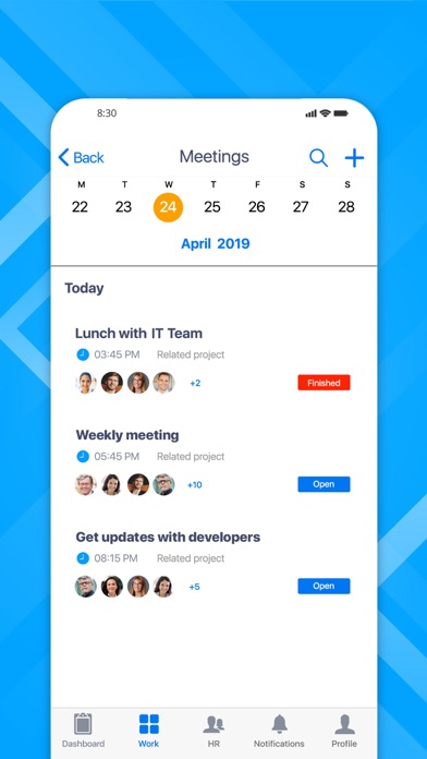 Screenshot 2 of OCA Internal App