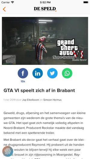 De Speld screenshot 2