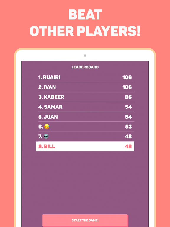 Lettermix — collect words! iPad screenshot