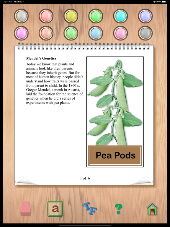 Reading Skills 5A iPad screenshot
