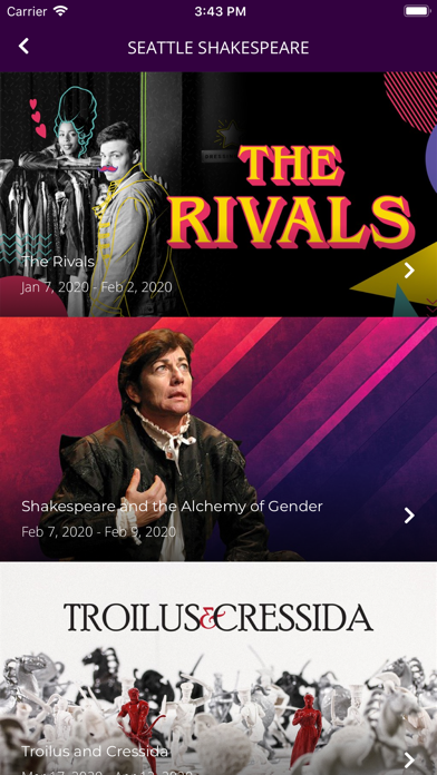 Seattle Shakespeare Company Screenshot 4 - AppWisp.com Seattle Shakespeare Company Screenshot 4 - AppWisp.com